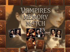 खेल Vampires Memory Match