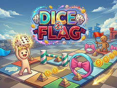 खेल Dice & Flag 