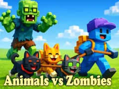 खेल Animals vs Zombies