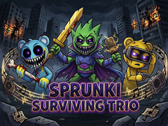 खेल Sprunki Surviving Trio