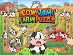 खेल Cow Jam Farm Puzzle