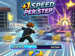 खेल +1 Speed per Step - Obby Mode