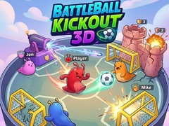 खेल Battle Ball Kickout 3D