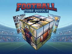 खेल Football Cube Puzzle