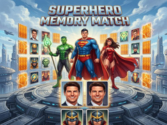 खेल Superhero Memory Match