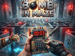 खेल Bomb in Maze
