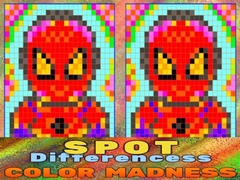 खेल Spot the Differences Color Madness 