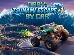 खेल Obby: Tsunami Escape +1 by Car