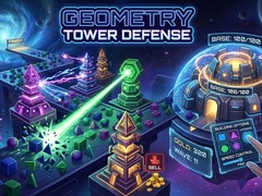 खेल Geometry Tower Defense