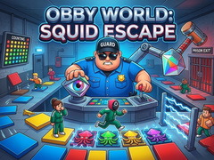 खेल Obby World Squid Escape