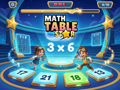 खेल Math Table Star