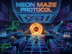 खेल Neon Maze Protocol