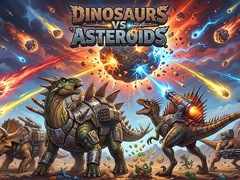 खेल Dinosaurs vs Asteroids