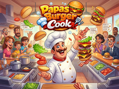खेल Papas Burger Cook