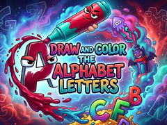 खेल Draw and Color the Alphabet Letters