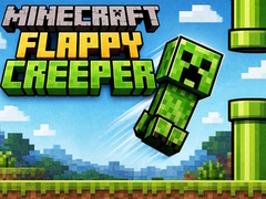 खेल Minecraft Flappy Creeper