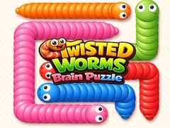 खेल Twisted worms Brain Puzzle