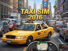 खेल Taxi Sim 2016