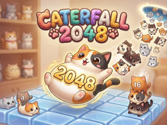 खेल Caterfall 2048