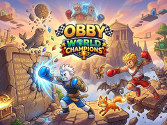 खेल Obby - World Champions