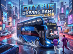 खेल City Bus Driving game 2025