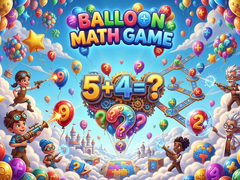 खेल Balloon Math Game