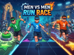 खेल Men vs Men Run Race