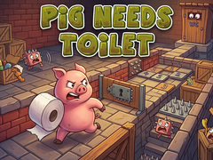 खेल Pig Needs Toilet