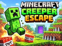 खेल Minecraft Creeper Escape