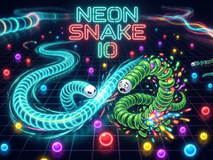 खेल Neon Snake io