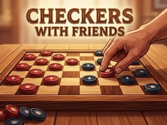 खेल Checkers with Friends