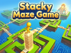 खेल Stacky Maze Game