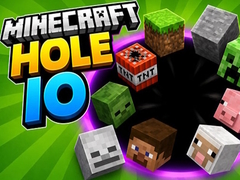 खेल Minecraft Hole IO