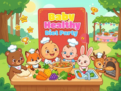 खेल Baby Healthy Diet Party