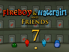 खेल Fireboy & Watergirl 7: and Friends
