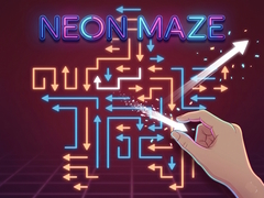 खेल Neon Maze
