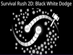 खेल Survival Rush 2D: Black White Dodge