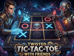 खेल Twisted Tic-Tac-Toe with Friends