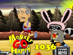 खेल Monkey Go Happy Stage 1036