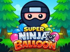 खेल Super Ninja Balloon