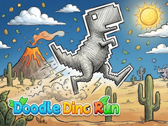 खेल Doodle Dino Run