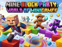 खेल Mine Block Party World of Minigames