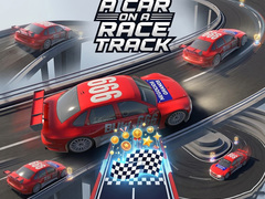 खेल A Car on a Race Track