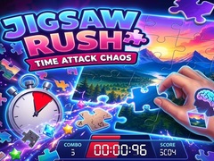 खेल Jigsaw Rush Time Attack Chaos