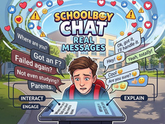 खेल Schoolboy Chat: Real Messages