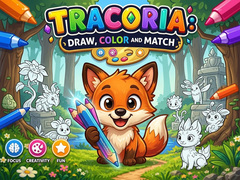 खेल Tracoria: Draw, Color & Match