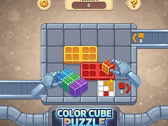 खेल Color Cube Puzzle