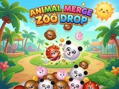 खेल Animal Merge Zoo Drop