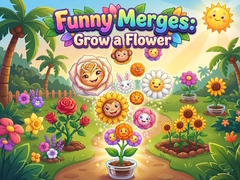 खेल Funny Merges: Grow a Flower