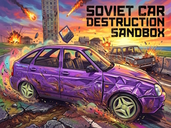 खेल Soviet Car Destruction Sandbox